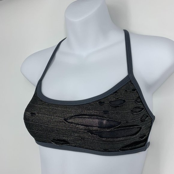 Body Rock Gray Small Sports Top and Shorts 2 piece Set NWT - Picture 4 of 9